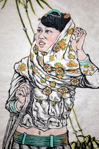 我画的惠安女