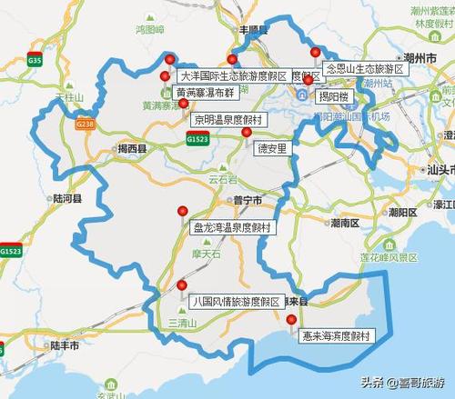广东揭阳十大景点有哪些?自驾游玩如何规划行程路线?