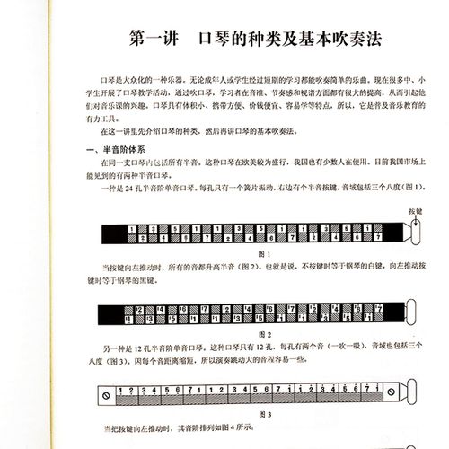 简谱口琴教程自学书籍 五线谱 音乐教材书籍 口琴谱 口琴练习曲谱