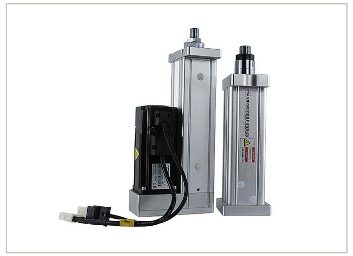 yqz立式日系伺服电动缸好精度快速伸缩电缸折返直线式