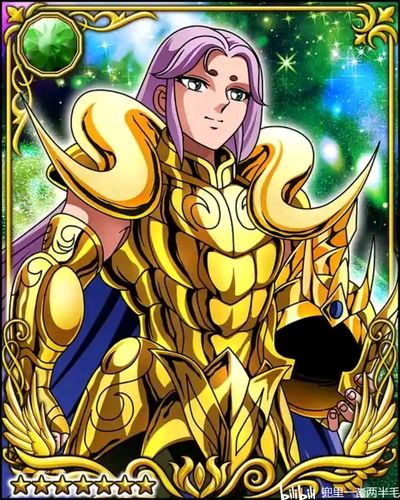 圣斗士星矢角色主题图片-黄金圣斗士白羊座-穆