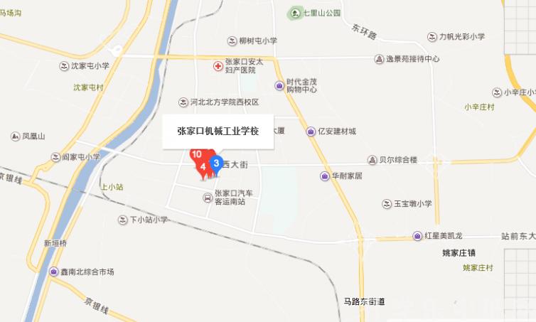 张家口工程技术学校的地址
