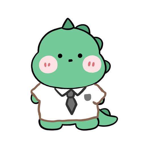 可爱的小恐龙头像 微信头像