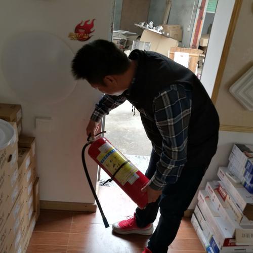 2019年1月17日山厦社区消防安全工作本周小结