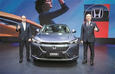 广汽本田en系列首款纯电动车enp1迎来首秀