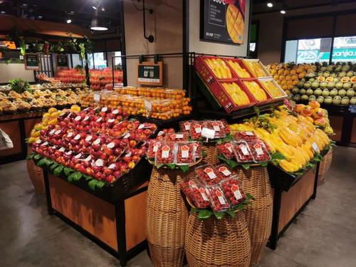 鲜丰水果店带你看下水果陈列怎么做?