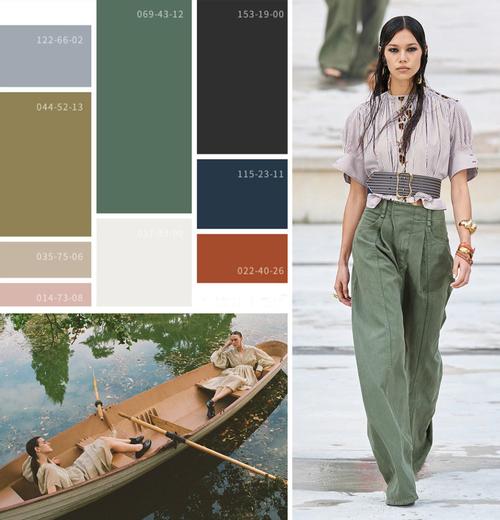 2022春夏女装色彩趋势,实用性与可持续并存
