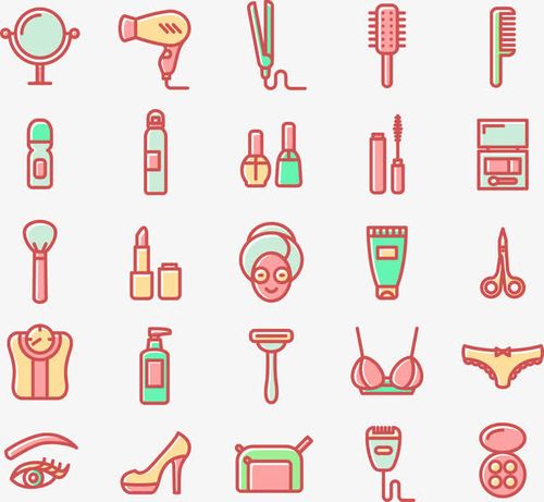 手绘简约月亮星星简笔画