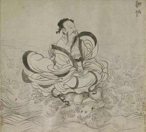 元 张渥 九歌图(局部)