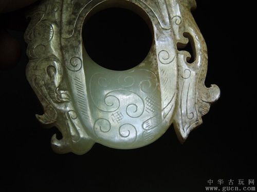 古玉老玉,春秋战国凤鸟鸡心佩
