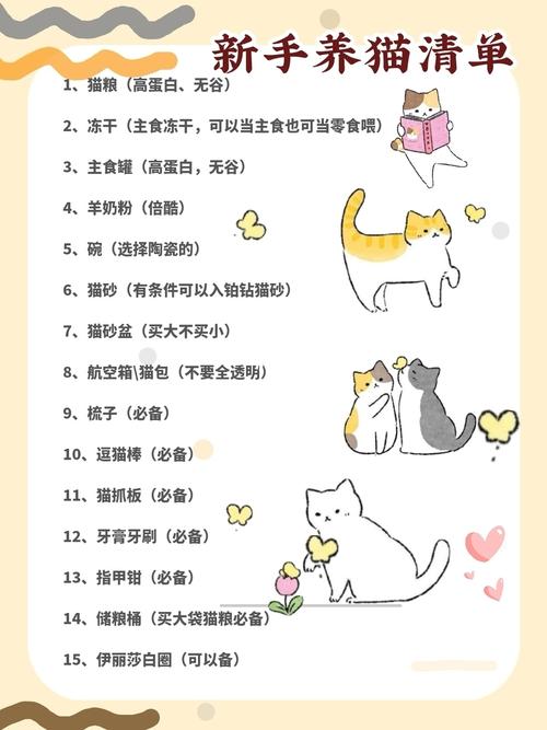 93最全猫用品清单_猫咪_新手
