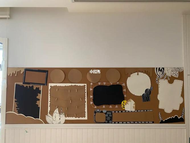 幼儿园主题墙墙裙边框_幼儿园_原木风_幼儿园主题墙_教育_学前教育