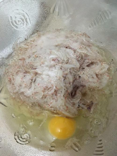鸡蛋白雪虾