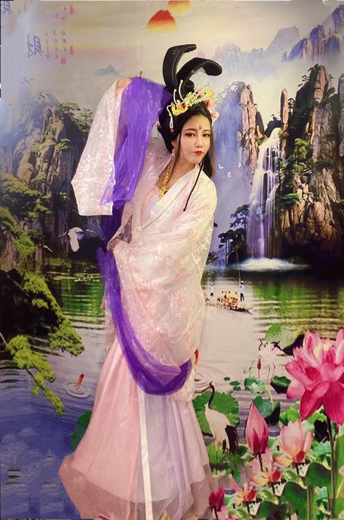嫦娥仙子仙女汉服民族服装古装cos中国风复古演出舞蹈