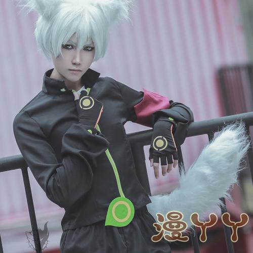 漫丫丫凹凸世界鬼狐cos服鬼狐天冲cosplay服装耳朵尾