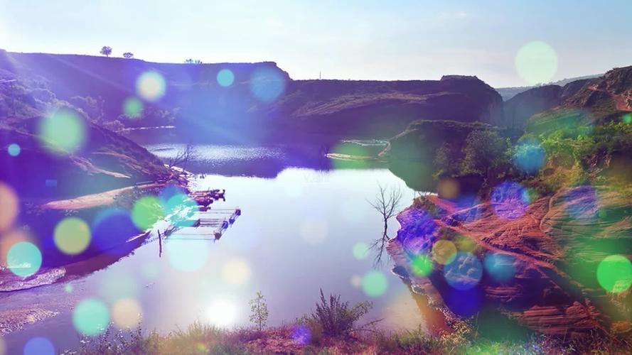 丫蛋蛋王二妮陕北民歌舞台背景配乐成品_1920x1080_高清视频素材下载