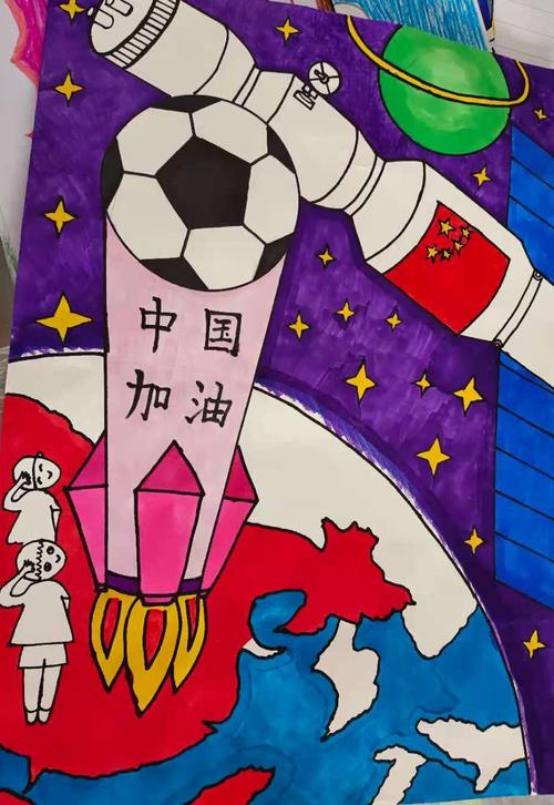 榆林市第九小学三年级六班科幻画作品秀