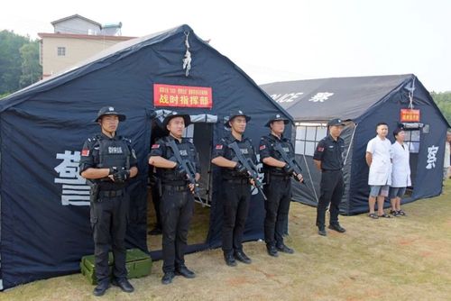警旗猎猎展雄风 邵阳公安举行2020猎豹突击队拉动演练