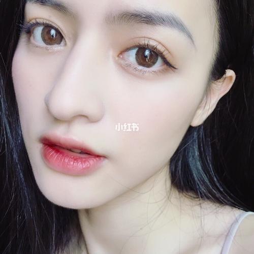 摩卡雾棕    75豆的颜色_美瞳_咖啡豆_搭配_美妆