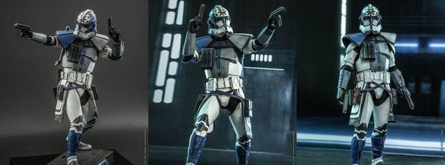 忠诚的战士再次推出hottoys发布两个星球大战克隆人可动人偶