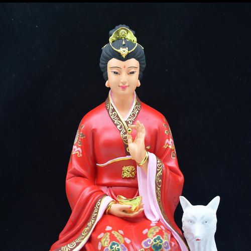 树脂胡云花胡家九太彩绘东北保家仙佛神像镇供奉摆件