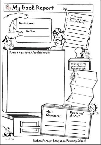 福山外国语小学英语读书报告