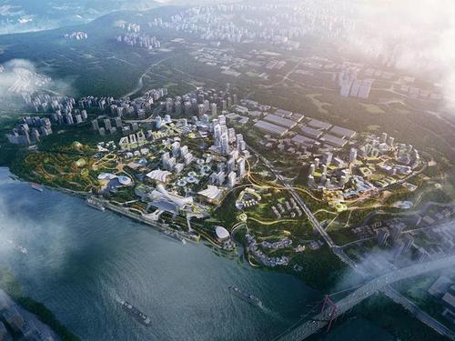 阿特金斯赢得重庆寸滩国际新城邮轮母港片区城市设计竞赛