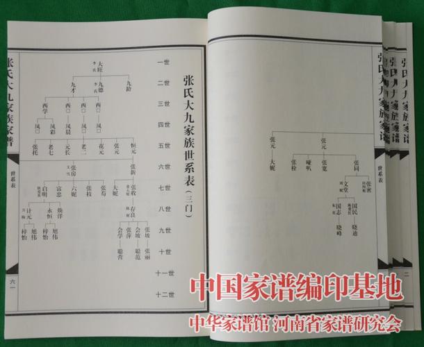 西平大九张氏家谱