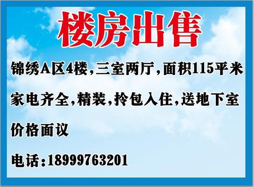百业快报出租房屋出售房屋专栏