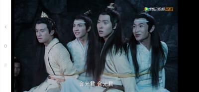 陈情令 漆培鑫~金凌,郑繁星~蓝思追,刘胤君~金阐,郭丞~蓝景仪