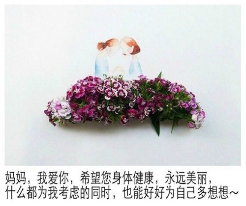 希望您身体健康,永远美丽,什么都为我考虑的同时,也能为自己多想想.