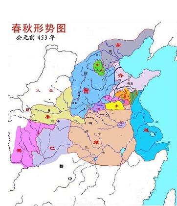 谁知道春秋时期晋国和楚国的大致面积,大神求解qaq