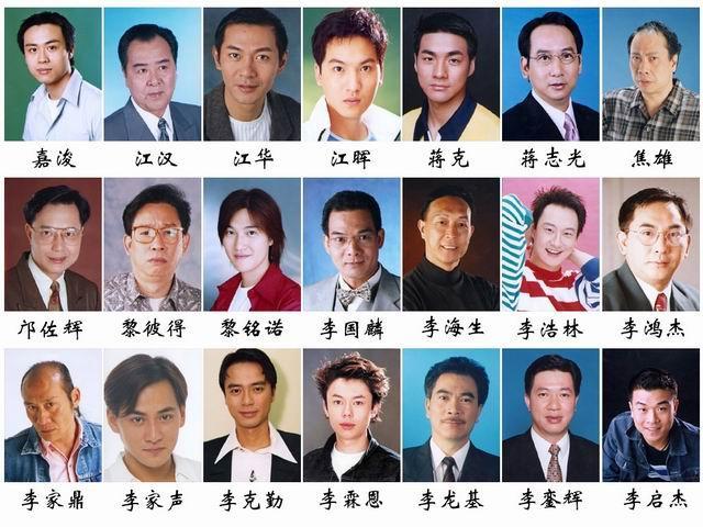 [贴图]tvb香港大部分演员照片,姓名