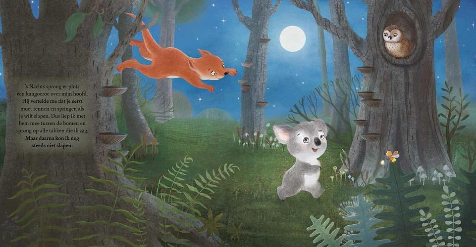 绘本《睡不着的小考拉》