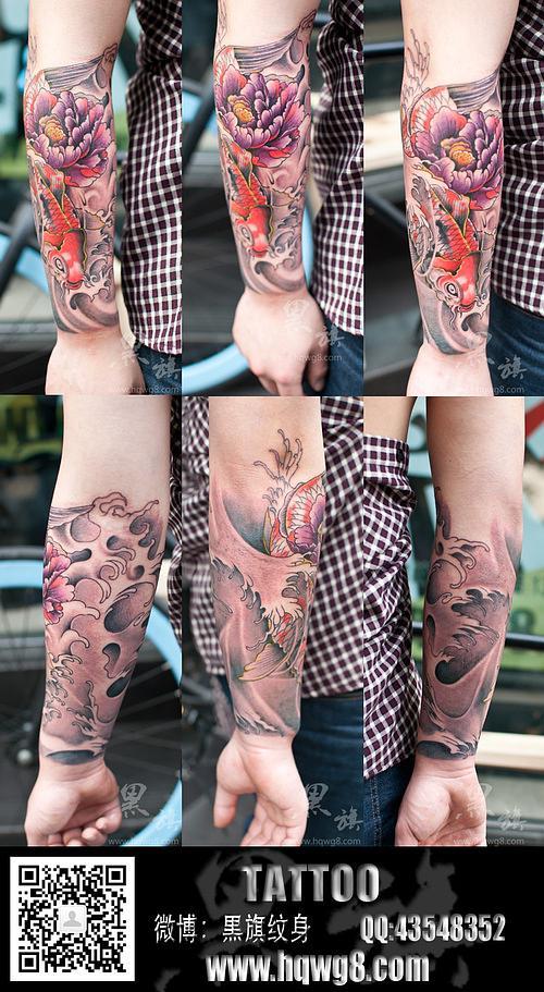 花臂!下臂已经完成!