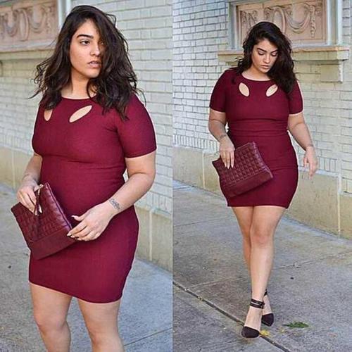 身高160体重超过140斤爱运动别人口中的胖子却是大码模特