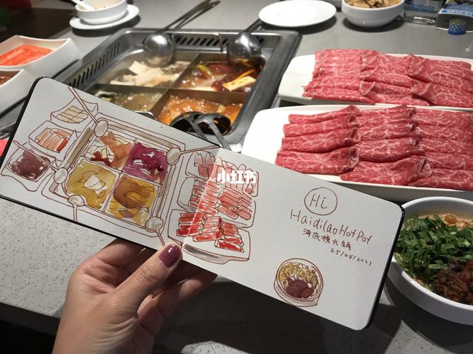 在墨尔本海底捞餐厅画水彩速写是什么感受?