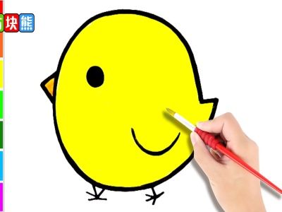 这样画小鸡,也太惹人爱了吧!