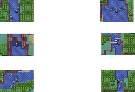 119水路的整条河共有随机的6个点能钓到丑鱼,丑鱼只分布在这6个钓点上