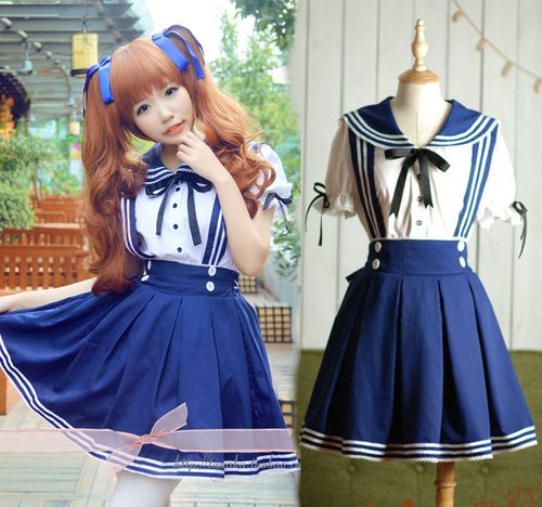 cosplay女装学生装图片,黑saber泳装cos 查看源网页