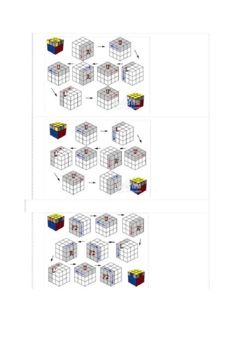 三阶魔方还原公式