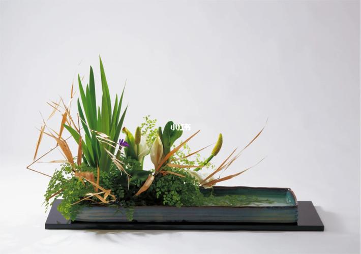 小原流花道作品欣赏_日本_插花_小原流花道_家居家装_家居装饰_花艺