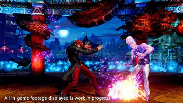 snk拳皇15八神庵截图经典仰天拂面张狂未改