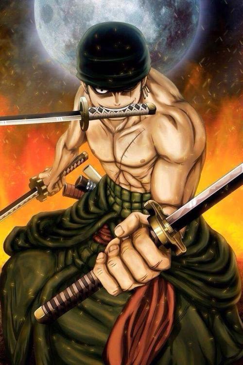 【海贼王】罗罗诺亚索隆 索大好帅 三刀流