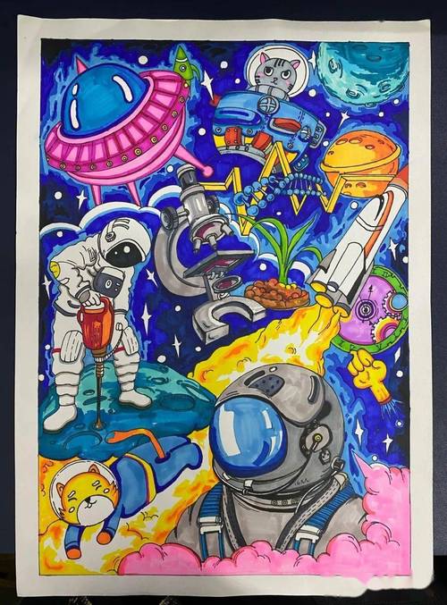 必须收藏,科幻画大全让科学插上艺术的翅膀!_未来人类