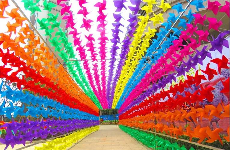 景区风车长廊荷兰风车厂家定制电话