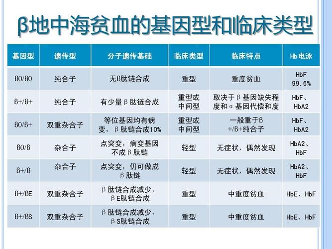 地中海贫血基因检测的临床应用ppt