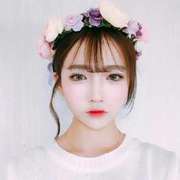 呆萌女生头像带字正脸