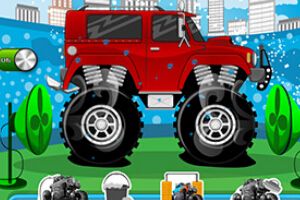 清洗怪物大脚车