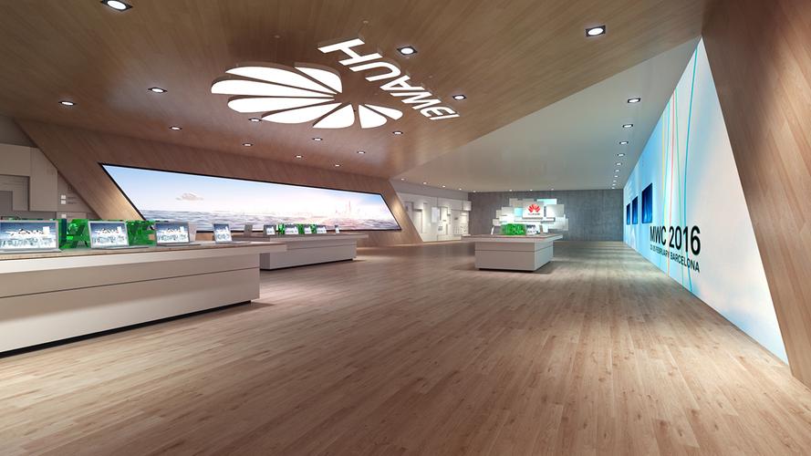 huawei@barcelona 2017 华为展厅设计